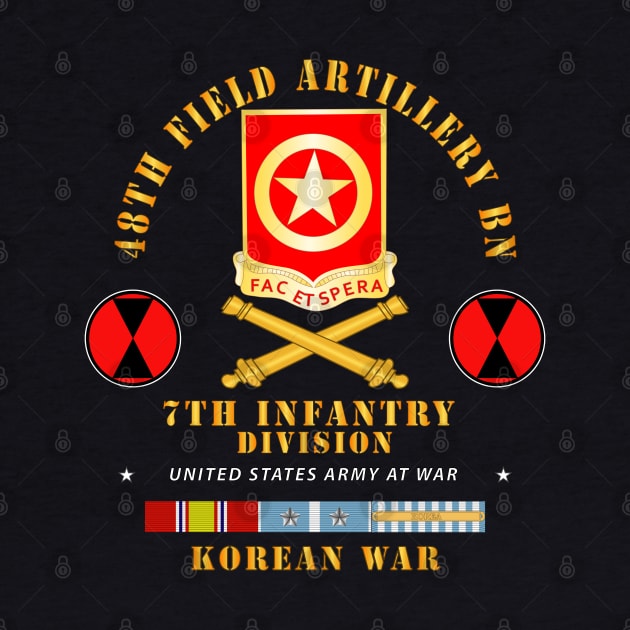 48th Field Artillery Bn- 7th Inf Div -  KOREA UN SVC by twix123844
